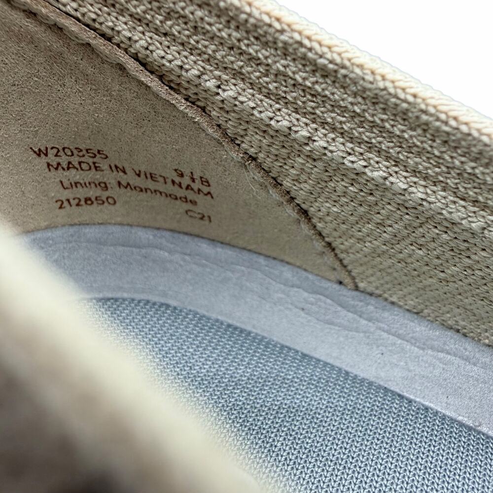 Cole Haan ZeroGrand Knit Slip-On Loafers Beige Womens Lightweight Comfort 9 1/2 - Picture 4 of 13